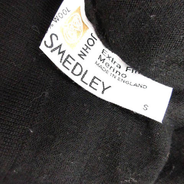 JOHN SMEDLEY(ジョンスメドレー)のジョンスメドレー ニット カットソー タートルネック 長袖 S 黒 レディースのトップス(ニット/セーター)の商品写真