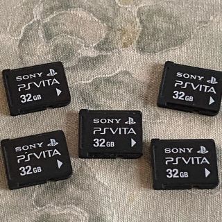 プレイステーションヴィータ(PlayStation Vita)のSONY PS Vita 専用メモリーカード 32GB 9枚セット(携帯用ゲーム機本体)