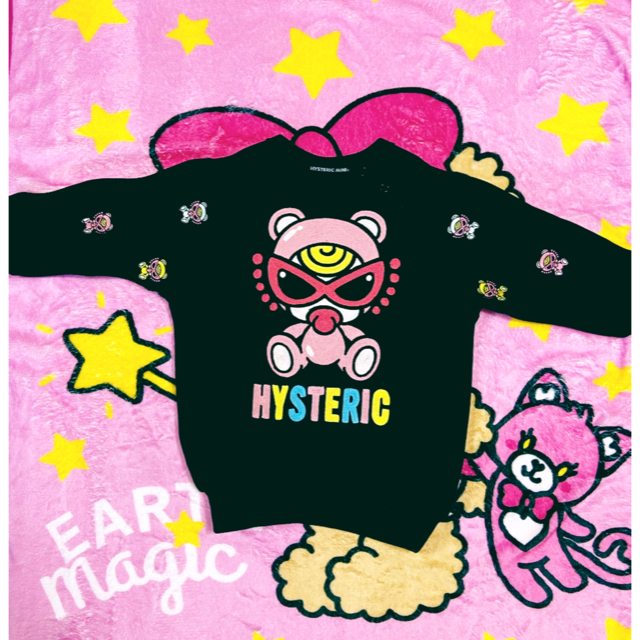 ヒスミニ☆正規品☆トレーナー☆140㎝☆黒☆テディ☆TEDDY