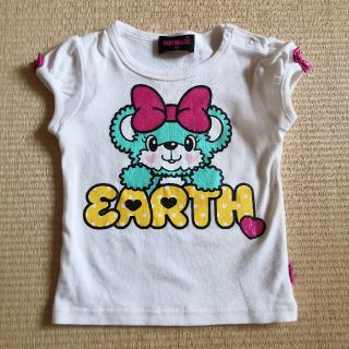 アースマジック(EARTHMAGIC)の美品アースマジック☆半袖シャツ size 90㎝(Tシャツ/カットソー)