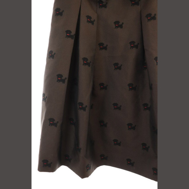 M'S 半袖 刺繍 38 茶の通販 by ベクトル ラクマ店｜エムズグレイシーならラクマ GRACY - エムズグレイシー プードルモチーフ ワンピース ロング 低価日本製