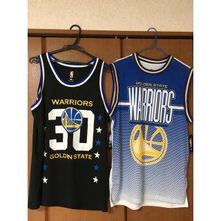 NBA ウォーリアーズ ユニフォーム タンクトップ セット新品未使用タグ付き(バスケットボール)