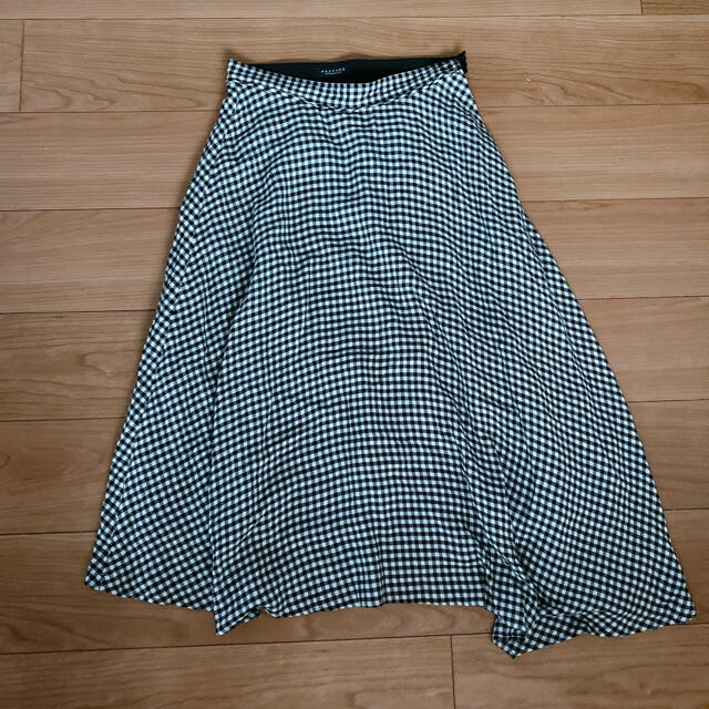 TOMORROWLAND(トゥモローランド)のMACPHEE ギンガムチェックスカート レディースのスカート(ひざ丈スカート)の商品写真