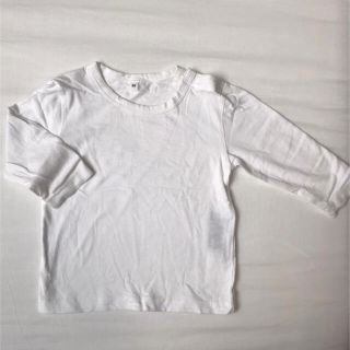 ムジルシリョウヒン(MUJI (無印良品))のベビー服 長袖シャツ 無印良品 80cm(Ｔシャツ)