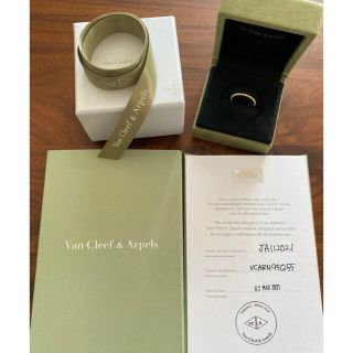 ヴァンクリーフアンドアーペル(Van Cleef & Arpels)の値下げしました。ペルレゴールドパール　試着のみ(リング(指輪))