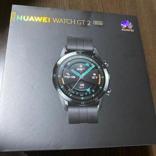 ファーウェイ(HUAWEI)のHuawei watch GT2 46mm(腕時計(デジタル))