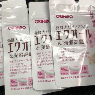 オリヒロ(ORIHIRO)のオリヒロ　エクオール　30日分　４セット(その他)