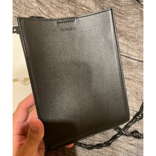 ジルサンダー(JIL SANDER)のJIL SANDER タングルバッグ　ブラック(ショルダーバッグ)