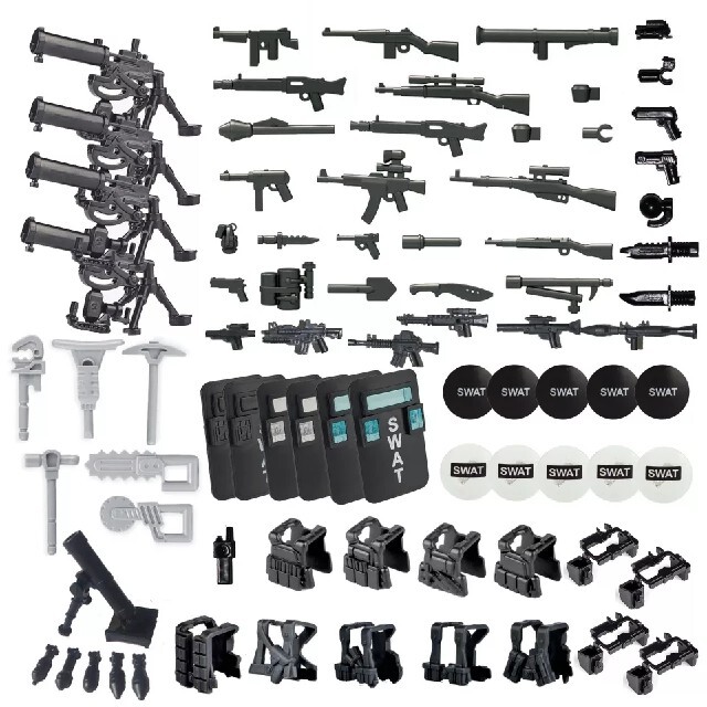 盾　シールド　互換性　インスタ映え　LEGO　レゴ　プレゼント　武器　銃　戦争 エンタメ/ホビーのフィギュア(ミリタリー)の商品写真