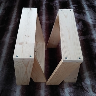 A型ベンチ　花台　作業台　木工　木製(家具)