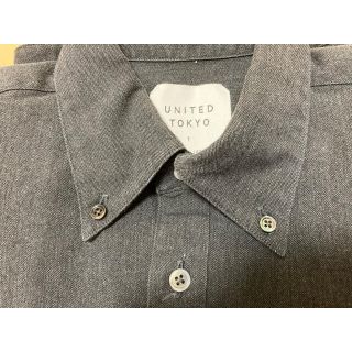 ユナイテッドアローズ(UNITED ARROWS)のユナイテッドトウキョウ　濃グレー　長袖シャツ(シャツ)