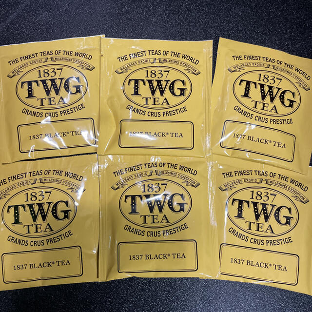 新品⭐︎TWG ブラックティー　セット 食品/飲料/酒の飲料(茶)の商品写真