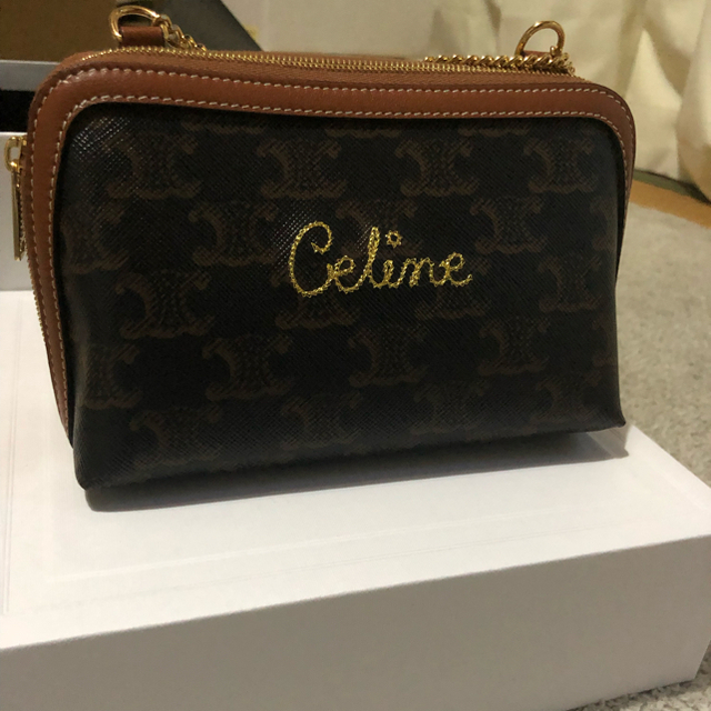 直販正規品】 【良品・希少・OH済み】セリーヌ CELINE トリオンフ