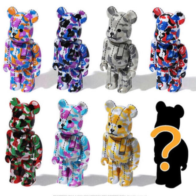 第2弾 ANNIVERSARY BE@RBRICK BAPE CAMO #2