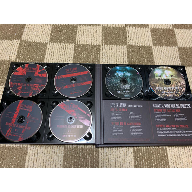 BABYMETAL(ベビーメタル)のBABYMETAL WORLD TOUR 2014 エンタメ/ホビーのDVD/ブルーレイ(ミュージック)の商品写真