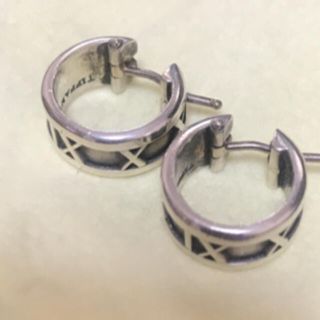 ティファニー(Tiffany & Co.)のTIFFANY　ティファニー　アトラスフープピアス(ピアス)