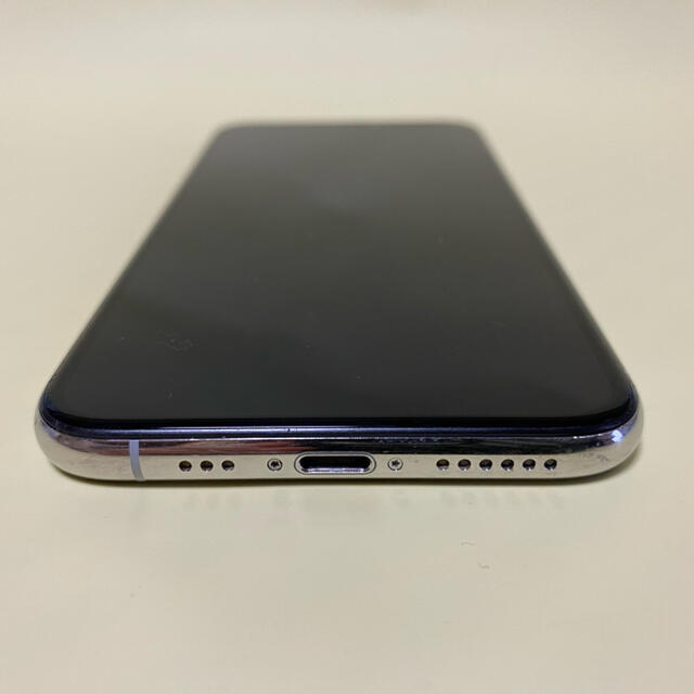 美品 SIMフリー iPhoneXS 64GB シルバー 残債無し　silver79%