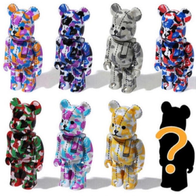 第2弾　ANNIVERSARY BE@RBRICK BAPE CAMO #2