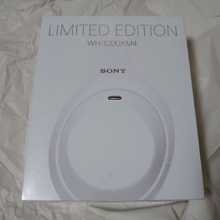 ソニー(SONY)の新品未開封 SONY  WH-1000XM4サイレントホワイト(ヘッドフォン/イヤフォン)