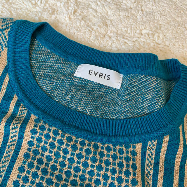 EVRIS(エヴリス)のEVRIS ニット メンズのトップス(Tシャツ/カットソー(半袖/袖なし))の商品写真