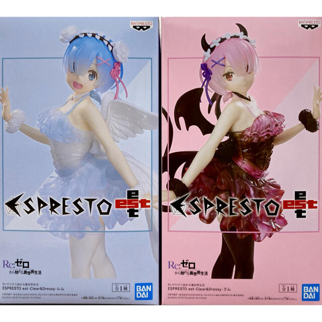 BANPRESTO(バンプレスト)のRe:ゼロから始める異世界生活 レム ラム フィギュア エンタメ/ホビーのフィギュア(アニメ/ゲーム)の商品写真