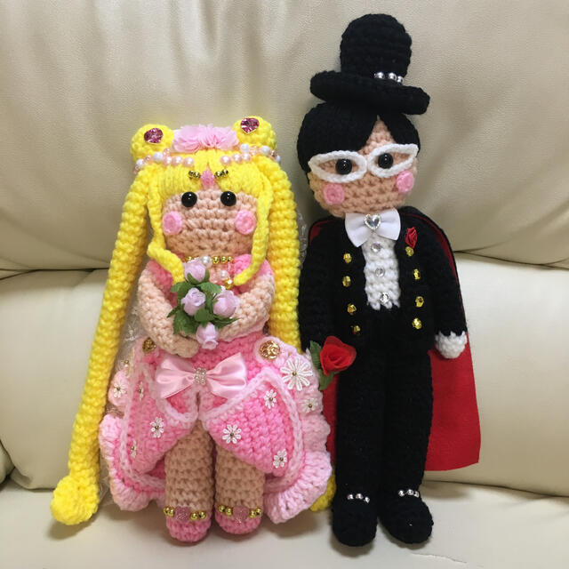 ハンドメイド♡セーラータキシード仮面2体セット