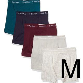 カルバンクライン(Calvin Klein)の超お得！ カルバンクライン ボクサーパンツ 5色 5枚 セット  M(ボクサーパンツ)