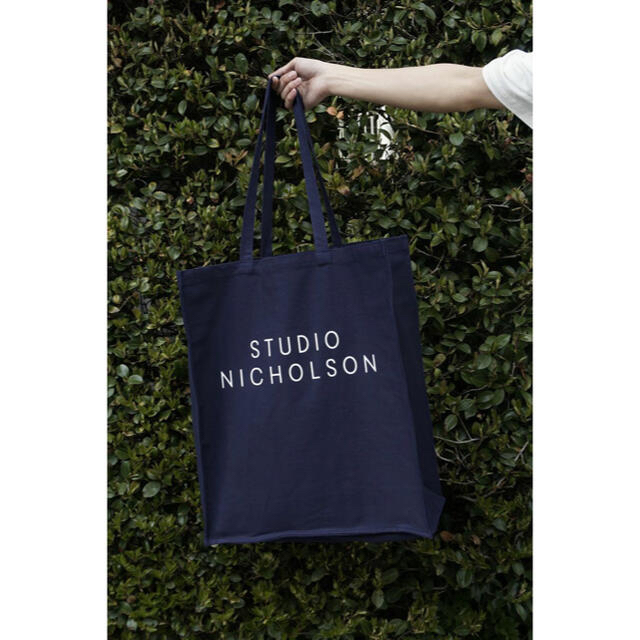 【新品】STUDIO NICHOLSON Cotton Canvas Tote