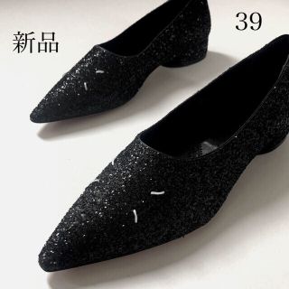 新品 メゾン マルジェラ 4ステッチ ポインテッドトゥ ローファー