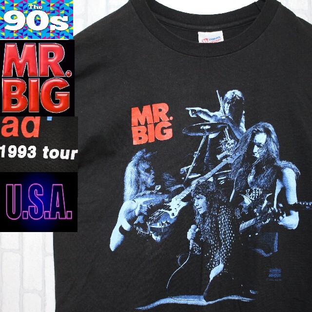 1993年ツアー　MR,BIG ミスタービッグ　USA製　シングルステッチ
