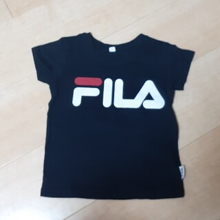 フィラ(FILA)のFILA　半袖Tシャツ　黒(Tシャツ/カットソー)
