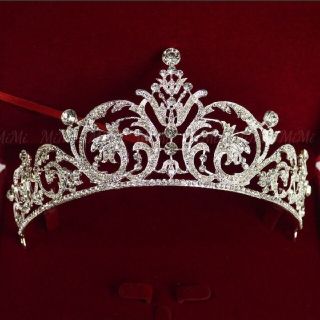 ☆新品豪華ティアラ ヘッドドレス ウェディングヘアアクセサリー ブライダル結婚式(ウェディングドレス)