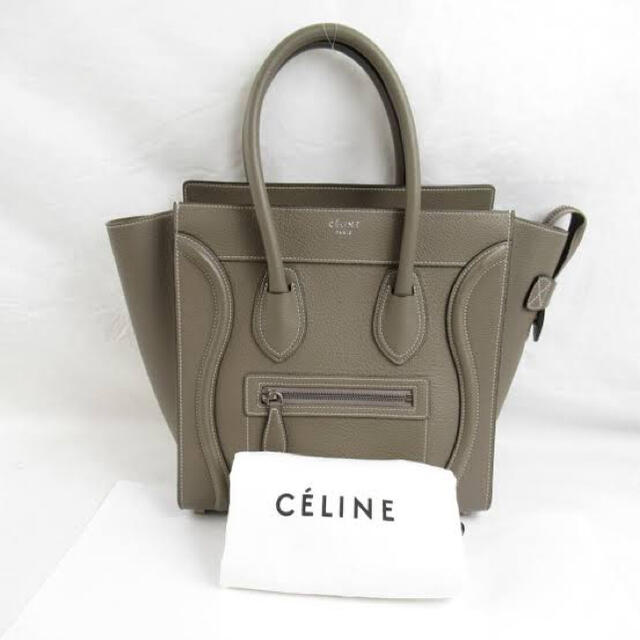 CELINE ラゲージマイクロショッパートートバッグバッグ