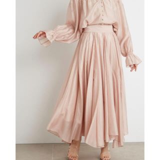 SNIDEL - ギャザーボリュームロングスカートの通販 by minnie,s shop