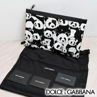 ドルチェアンドガッバーナ(DOLCE&GABBANA)の新品 DOLCE & GABBANA パンダ クラッチバッグ(ボディーバッグ)