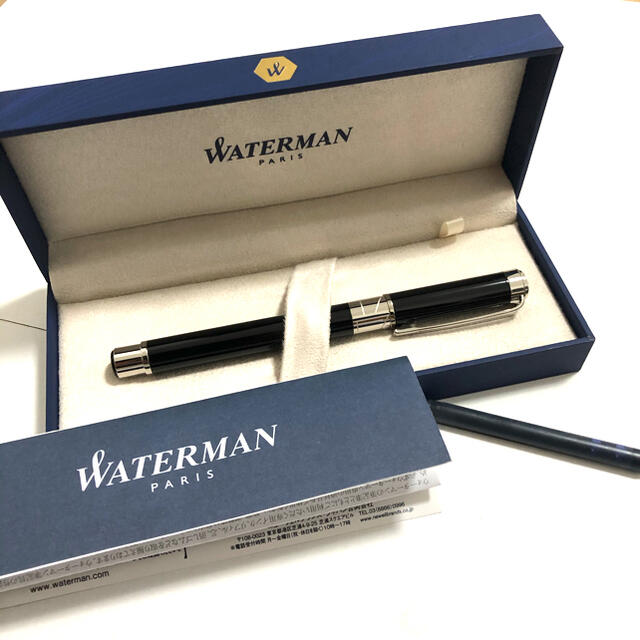 Waterman(ウォーターマン)のウォーターマン S2236113 万年筆 M パースペクティブ  ブラックCT インテリア/住まい/日用品の文房具(ペン/マーカー)の商品写真