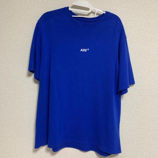 メゾンキツネ(MAISON KITSUNE')のadererror 青　Tシャツ(Tシャツ/カットソー(半袖/袖なし))