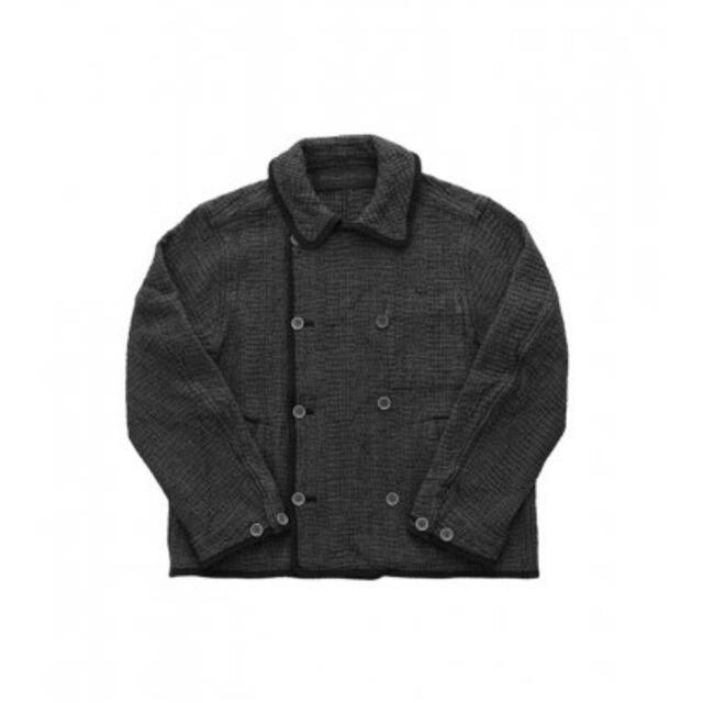 刺し子最終価格PC SASHIKO DOUBLE JACKET GLAY