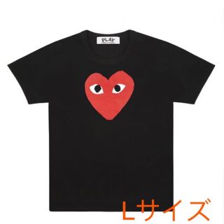 コムデギャルソン(COMME des GARCONS)の【即発】COMME des GARCONS レディース ハートプリント Tシャツ(Tシャツ(半袖/袖なし))