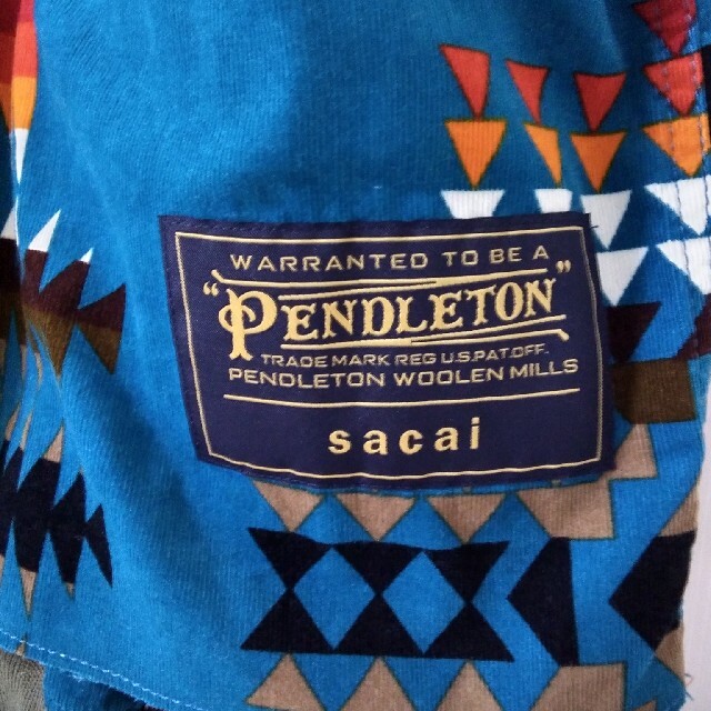 sacai 2019ss jacket PENDLETON  19-01877M