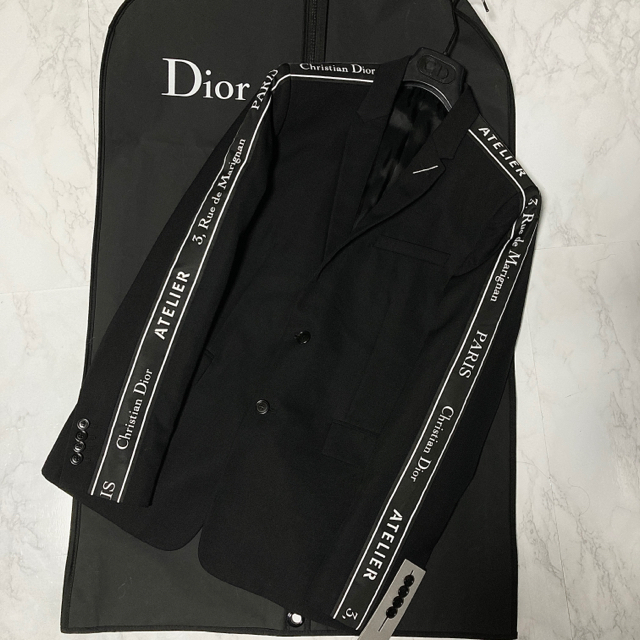 良好品】 HOMME DIOR 【新品未使用タグ付】Dior Jacket Atelier 18ss homme テーラードジャケット 
