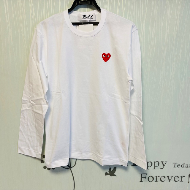 COMME des GARCONS(コムデギャルソン)の【即発】COMME des GARCONS メンズ ハートロゴ 長袖 Tシャツ メンズのトップス(Tシャツ/カットソー(七分/長袖))の商品写真