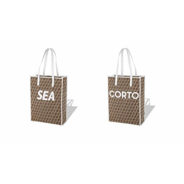 wind and sea corto molted monogram tote