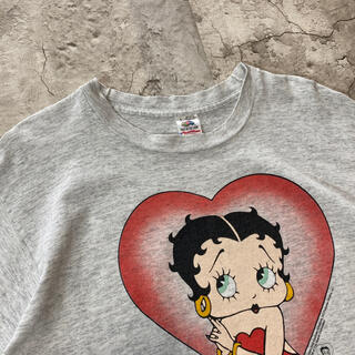 【希少】90s USA製 ベティ フルーツ  Tシャツ 半袖 プリント  L