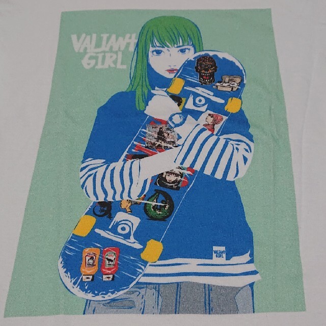 And A×backsideworks valiant girl tシャツ メンズのトップス(Tシャツ/カットソー(半袖/袖なし))の商品写真