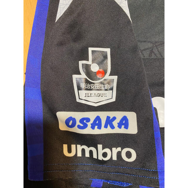 UMBRO(アンブロ)のヒロッキー様専用ガンバ大阪2016 レプリカユニフォーム半袖アンブロ中古160 スポーツ/アウトドアのサッカー/フットサル(ウェア)の商品写真