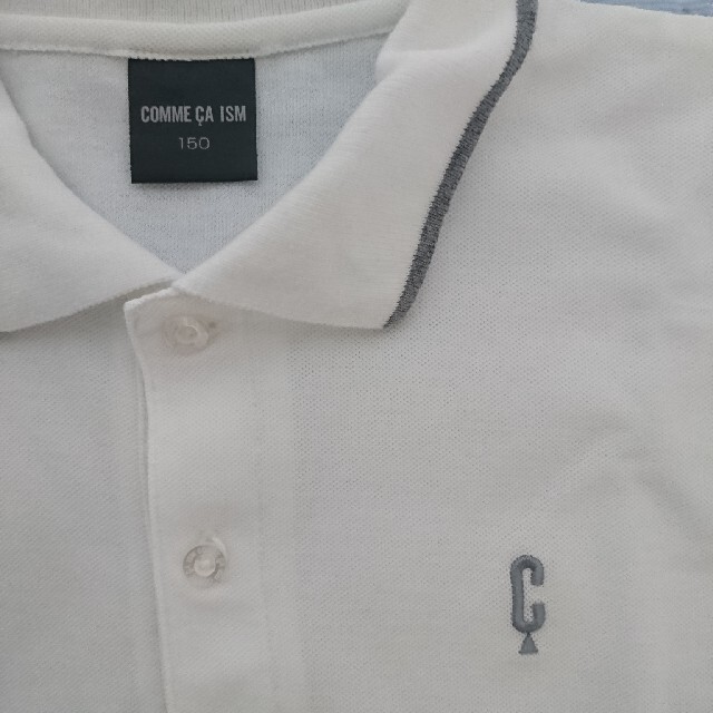 COMME CA ISM(コムサイズム)のコムサ ポロシャツ 150 キッズ/ベビー/マタニティのキッズ服男の子用(90cm~)(Tシャツ/カットソー)の商品写真
