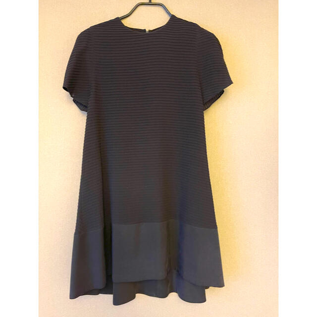 BALENCIAGA バレンシアガ 美品 ブラックシルクワンピース 【通販激安