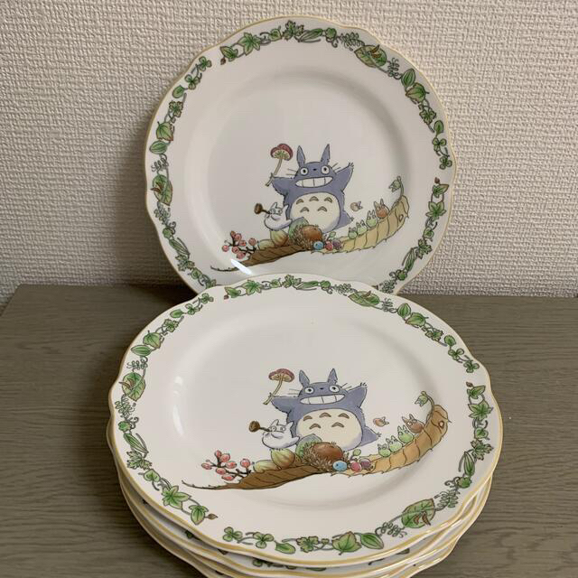 Noritake(ノリタケ)のトトロ　皿　ノリタケ　5枚組　　 インテリア/住まい/日用品のキッチン/食器(食器)の商品写真