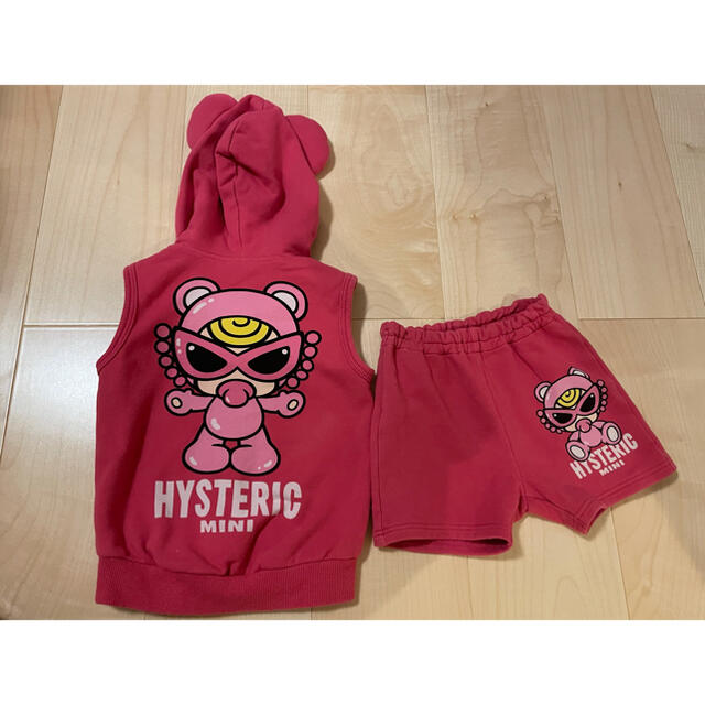 HYSTERIC MINI(ヒステリックミニ)のヒスミニ♡セットアップ キッズ/ベビー/マタニティのキッズ服女の子用(90cm~)(その他)の商品写真